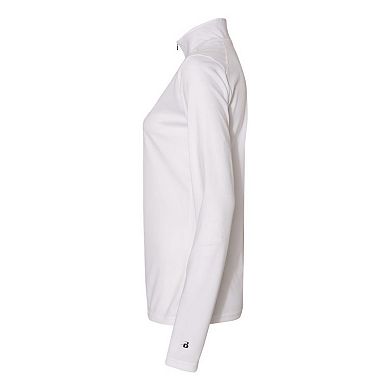 Badger Womens B-core Quarter-zip Pullover