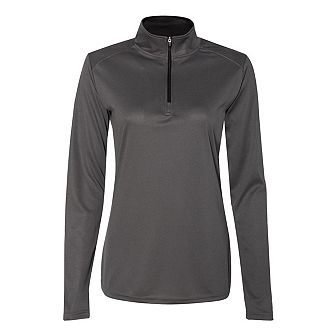 Badger Womens B-core Quarter-zip Pullover