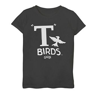 Plus Size Grease T Birds Logo Graphic Tee