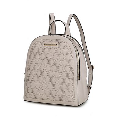 MKF Collection Sloane Vegan Leather Multi compartment Backpack by Mia K.