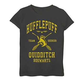 Plus Size Girls Harry Potter Hufflepuff Quidditch Team Seeker Graphic Tee