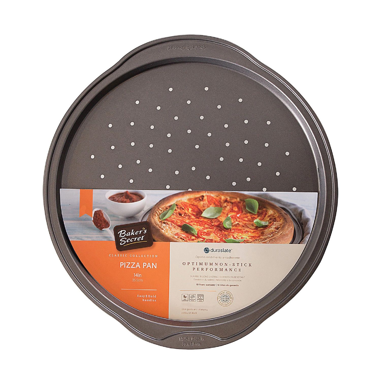 Chef Pomodoro Chicago Deep Dish Pizza Pan 12 Inch, Hard Anodized Aluminum  Pizza Pan for Oven, Pre-Seasoned Bakeware Kitchenware, Non-Stick Round  Pizza