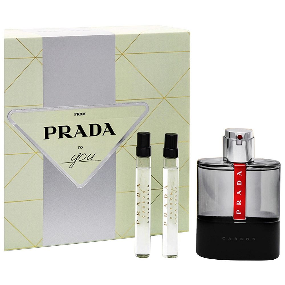 香水(男性用) PRADA LUNA ROSSA CARBON Eau de Toilette Luna Rossa Carbon Cologne | Prada Beauty Official Site