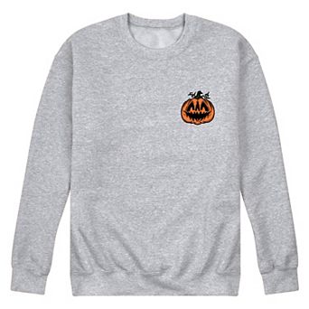 Men's Spooky Jack O' Lantern Graphic Fleece