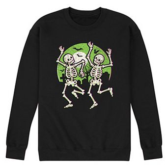 Men's Dancing Skeletons Graphic Fleece