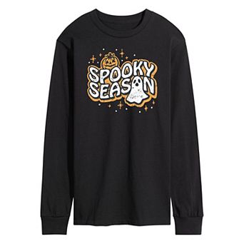 Men's Spooky Season Long Sleeve Graphic Tee