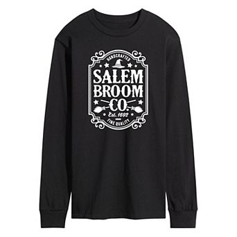 Men's Salem Broom Co Sign Long Sleeve Graphic Tee