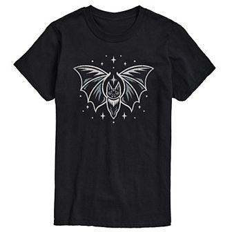 Men's Grey Bat Graphic Tee