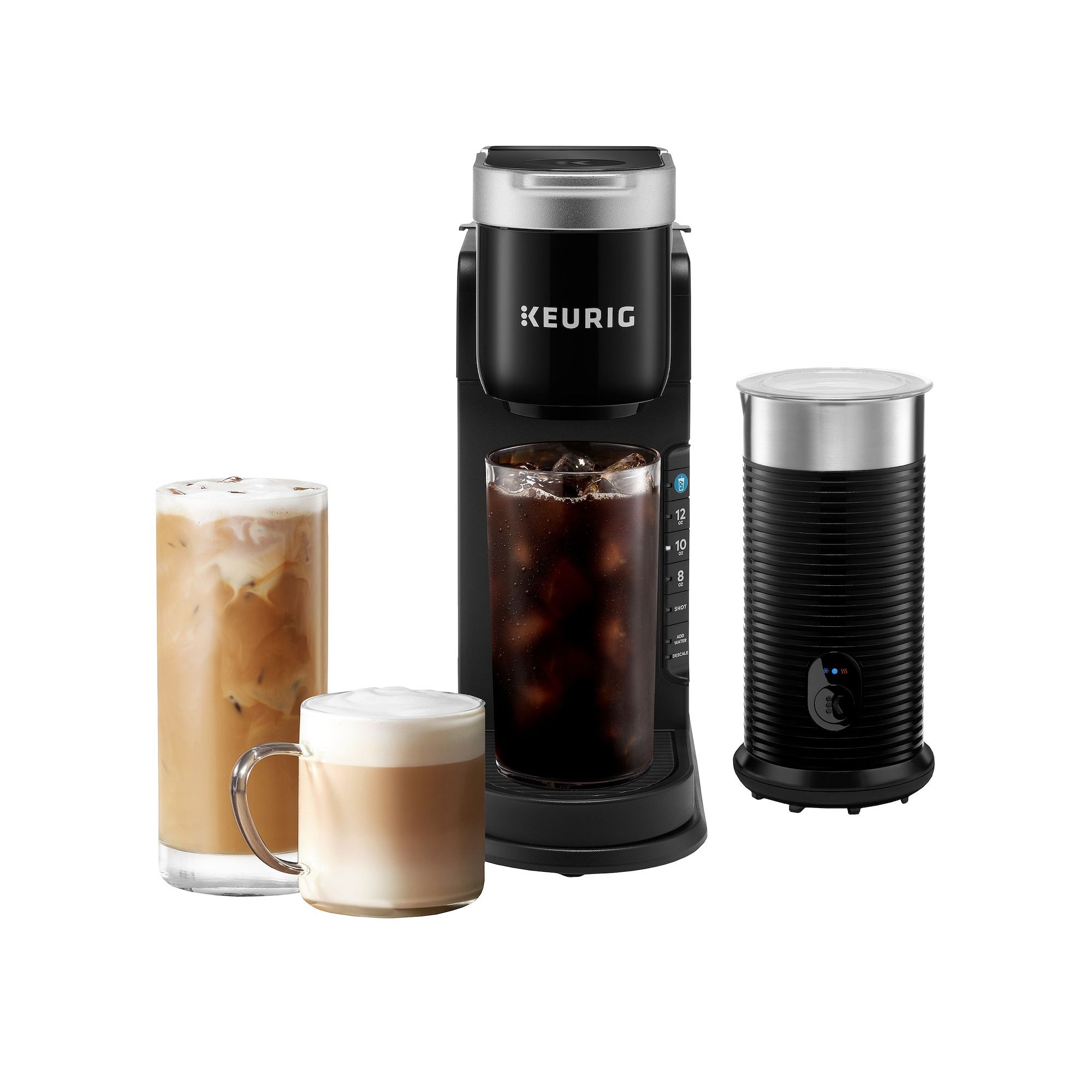 Keurig® K-Café Barista Bar Single Serve Coffee Maker and Frother, Black