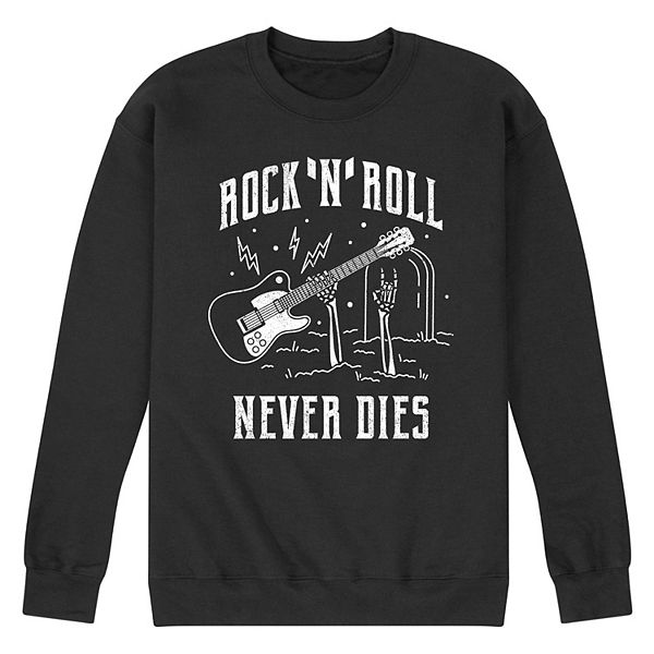 Men's Rock N Roll Never Dies Fleece Pullover