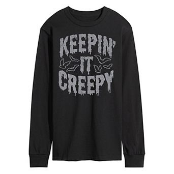 Men's Keepin It Creepy Long Sleeve Graphic Tee