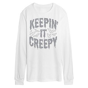 Men's Keepin It Creepy Long Sleeve Graphic Tee