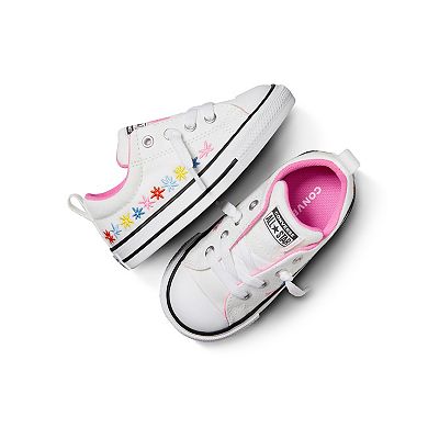 Converse Chuck Taylor All Star Street Embroidered Toddler Girls' Shoes
