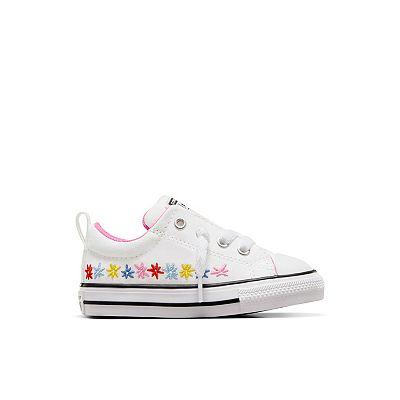 Converse Chuck Taylor All Star Street Embroidered Toddler Girls' Shoes