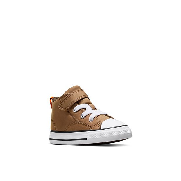 White leather hotsell converse kohls