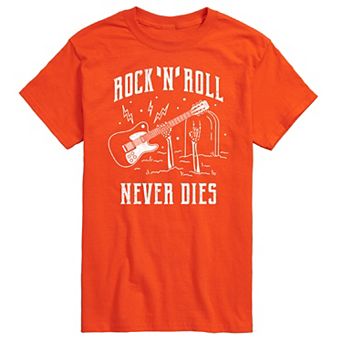 Men's Rock N Roll Never Dies Graphic Tee