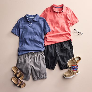 Boys 8-20 Sonoma Goods For Life® Solid Supersoft Polo in Regular & Husky