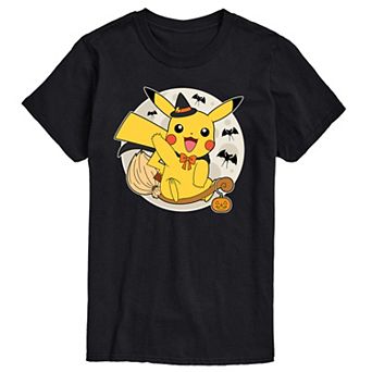 Men's Pokemon Pikachu Moon Witch Graphic Tee