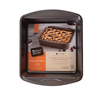 Baker's Secret Non-stick Square Pan 2.2"x8.6"x10.4" Classic Line Carbon Steel