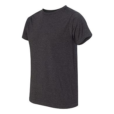 Bayside Ringspun 50/50 Heather Unisex T-Shirt