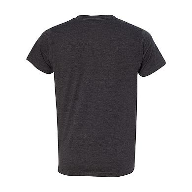 Bayside Ringspun 50/50 Heather Unisex T-Shirt