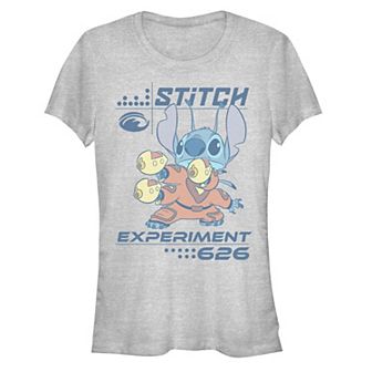 Disney's Lilo & Stitch Juniors' 626 Stitch Day Action Pose Graphic Tee