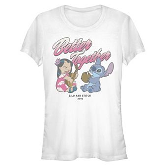 Disney's Lilo & Stitch Juniors' Better Together Playing Music Graphic Tee