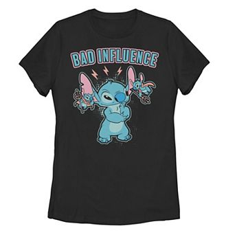 Disney's Lilo & Stitch Juniors' Bad Influence Graphic Tee