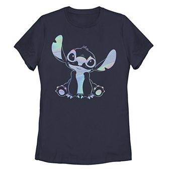 Disney's Lilo & Stitch Juniors' Hologram Graphic Tee