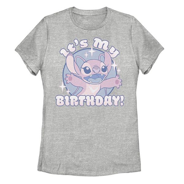 Disney's Lilo & Stitch Juniors' Angel It's My Birthday Circle Badge ...