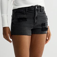 Juniors' SO® High Rise Midi Shorts