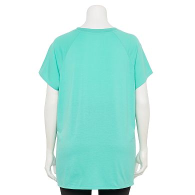 Plus Size Tek Gear® Short Sleeve Tunic Tee