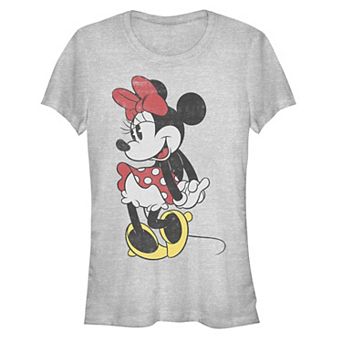 Disney's Mickey and Friends Minnie Mouse Juniors' Sweet Portrait Graphic Tee