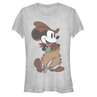 Disney's Mickey Mouse Juniors' Cowboy Outfit Graphic Tee