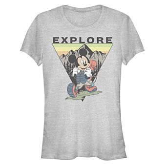 Disney Women's Mickey Explore Portrait Tee
