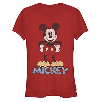Disney's Mickey Mouse 90's Juniors' Graphic Tee