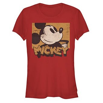Disney's Mickey Mouse Women's Sepia Tone Portrait Tee