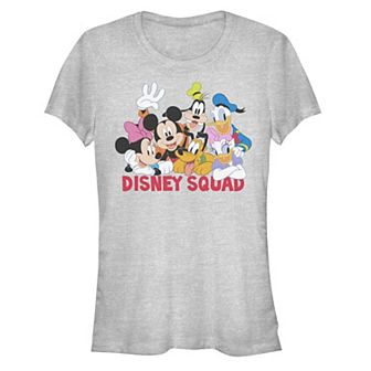 Disney's Mickey And Friends Disney Squad Juniors' Fitted Graphic Tee