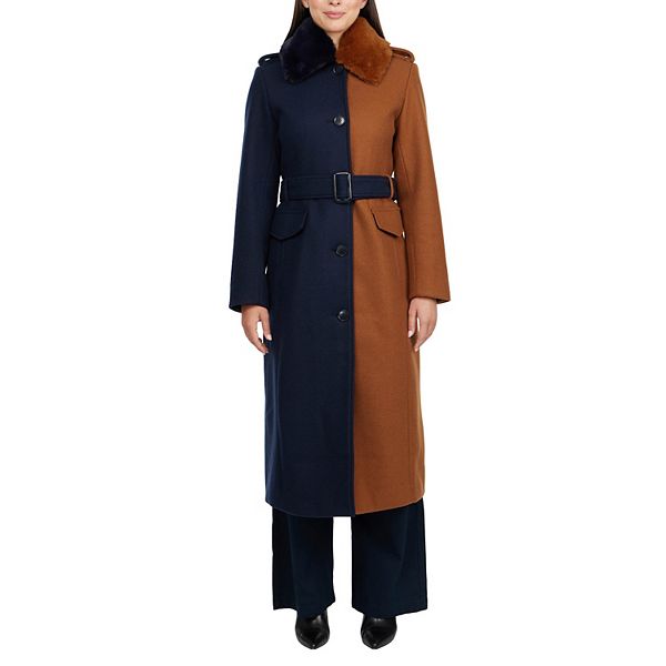 Badgley mischka wool on sale coat