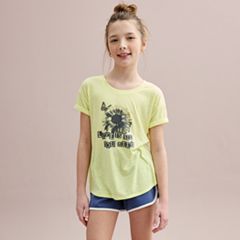 Kohls yellow tops top