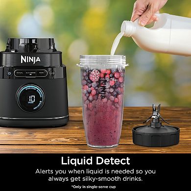 Ninja Detect Power Blender Pro + Personal Single-Serve, BlendSense Technology, Pitcher, To-Go Cups