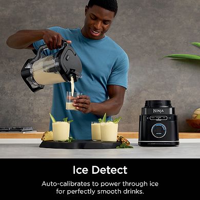 Ninja Detect Power Blender Pro + Personal Single-Serve, BlendSense Technology, Pitcher, To-Go Cups