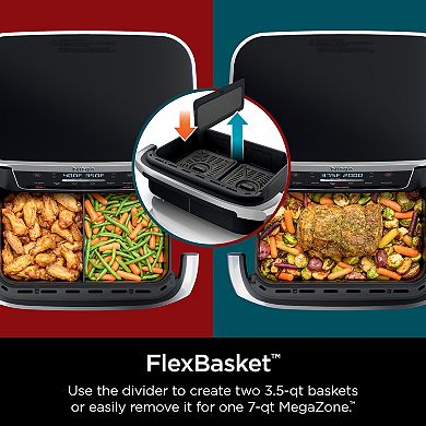 Ninja® Foodi® 6-in-1 FlexBasket™ Air Fryer with 7qt MegaZone™