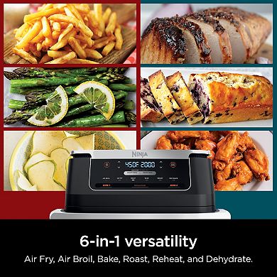 Ninja® Foodi® 6-in-1 FlexBasket™ Air Fryer with 7qt MegaZone™