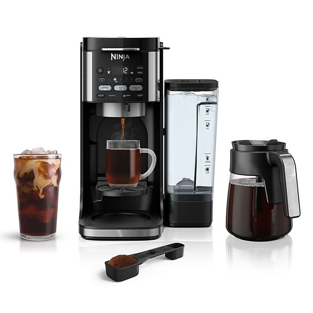 Ninja DualBrew 12-Cup Drip, Single-Serve Coffee Maker w/ 3 Brew Styles  CFP201 622356569712