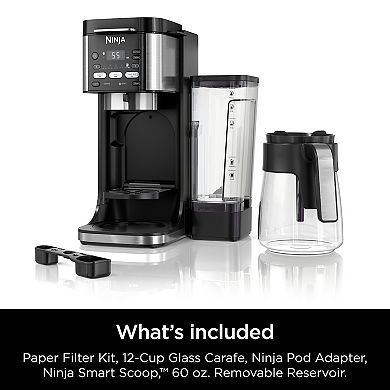 Ninja® DualBrew Single-Serve & 12-Cup Drip Coffee Maker