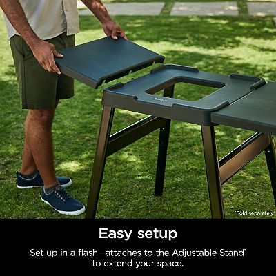 Ninja Woodfire™ Attachable Side Table with 3 Side Hooks