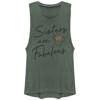 Disney's Minnie Mouse Sisters Are Fabulous Juniors' Graphic Tank Top