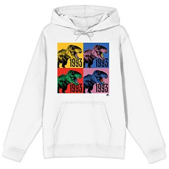 Men's Jurassic Park T-Rex 1993 Graphic Hoodie