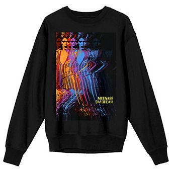 Men's David Bowie Artist Pose Graphic Sweatshirt